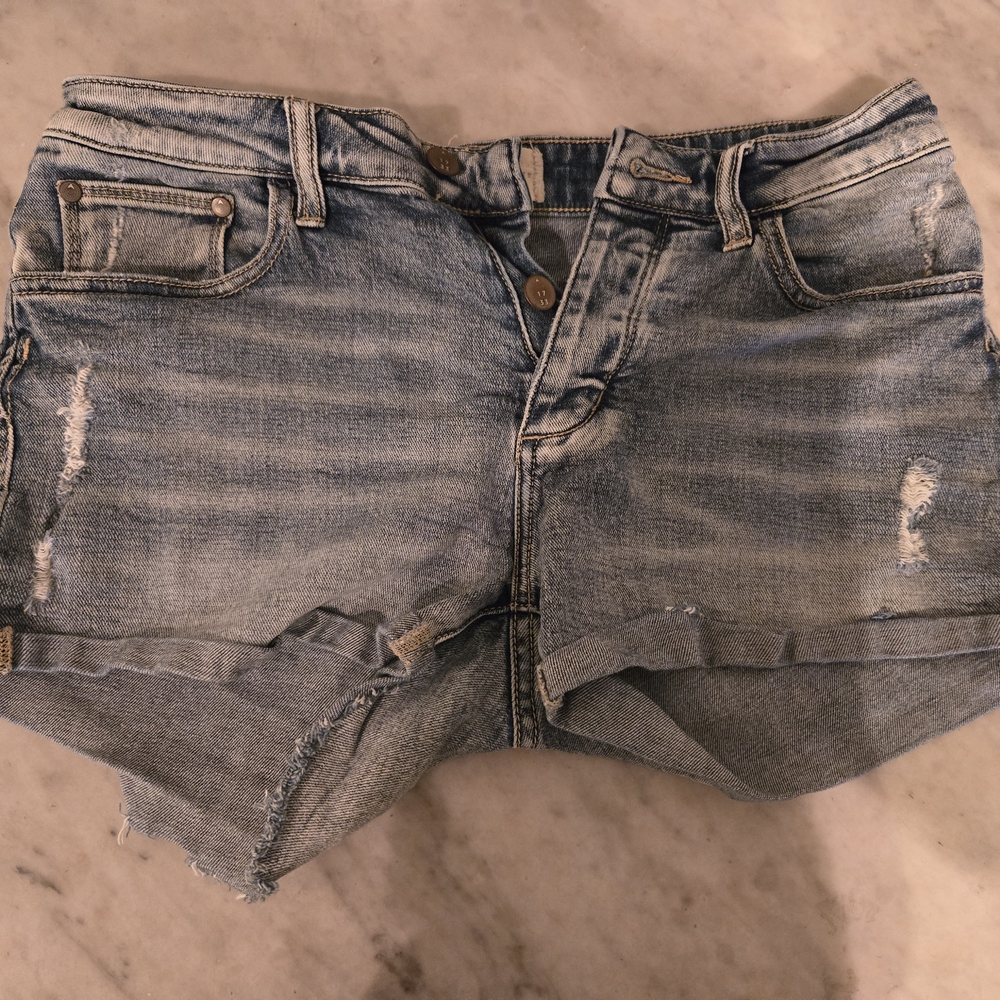 Denim Blue Women's Shorts